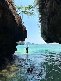 Fantastic caves of Pranang Beach