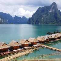 เขื่อนเชี่ยวหลาน สุราษฎร์ธานี เขื่อนสวยน้ำใส 
