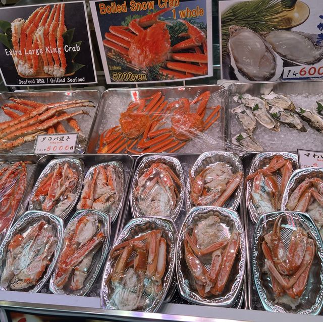 Kuromon Market สวรรค์ของคนชอบทาน