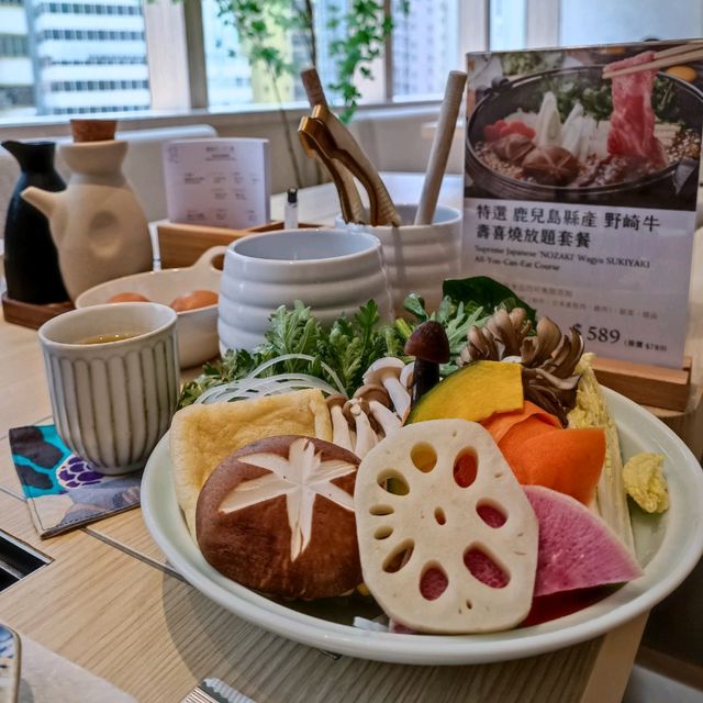 高級Sukiyaki 打破牛陣傳統 📍銅鑼灣世貿中心