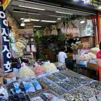 釜山 札嘎其市場吃海鮮🦞🦐🐙還有乾貨海味 