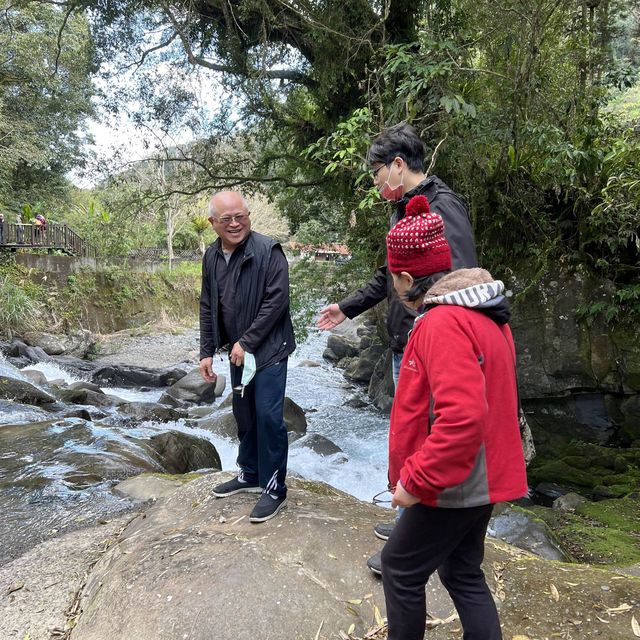 五重溪瀑布到福山部落 烏來走春