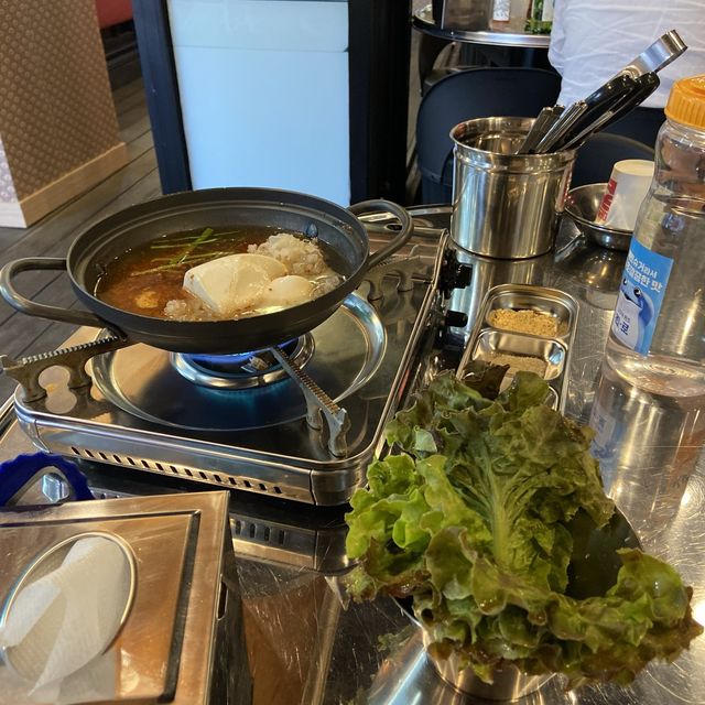 한판에 구워주는 고기 🥩 맛집 추천 완판도 파장시장점