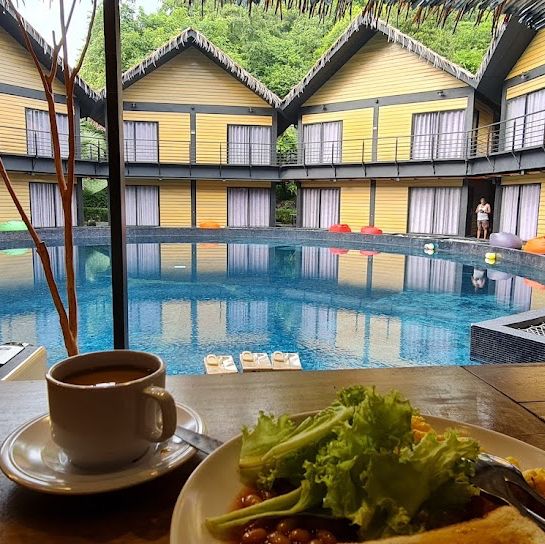 beautiful resort @ A Rock Resort