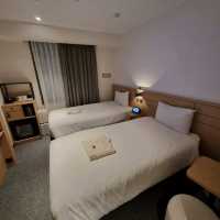 High tech hotel check-in with Robots and Dino