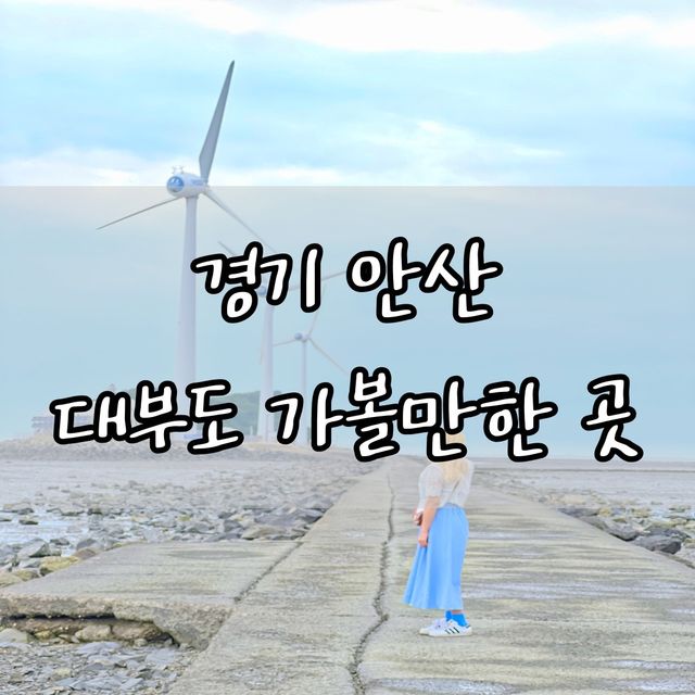 대부도 가볼만한 곳 (대부광산퇴적암층,탄도항)