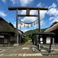 Old village ouchi and it’s traditional 