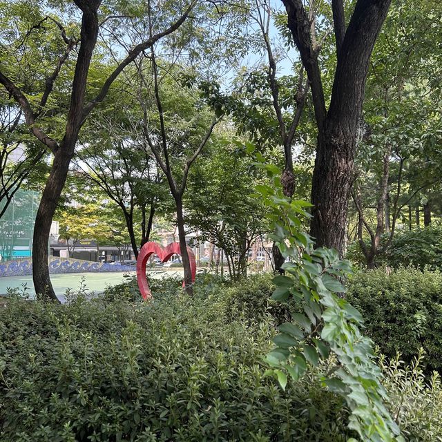 동탄 개나리공원, 일상의 여유를 느낄 수 있는 근린공원