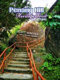 Exploring the natural scenary of Penang Hill