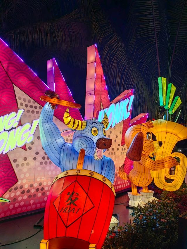 140 Metre Dragon Lantern in Singapore