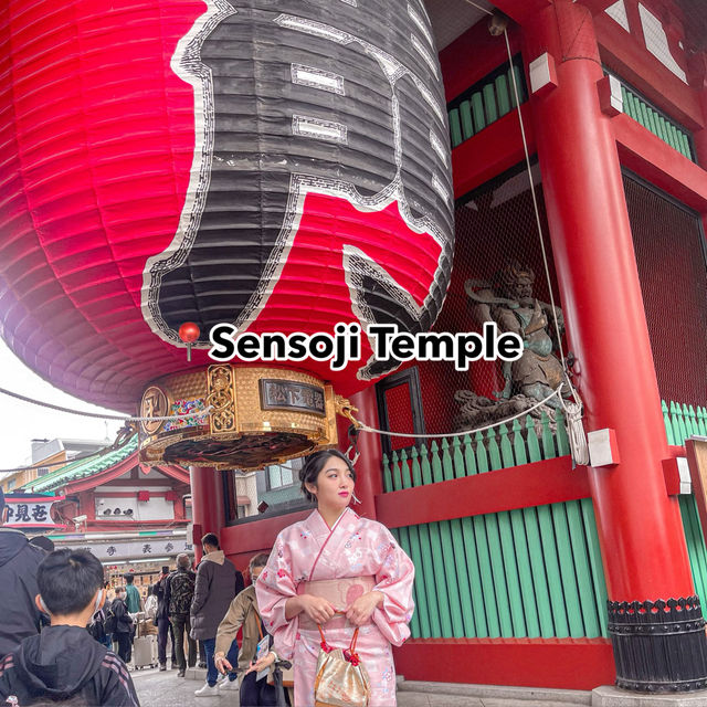 A day in Sensoji Temple🏮