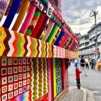 🍜🖌️ Discover Shanghai's Old Street Food Market and Adjacent Art Street! 🏯