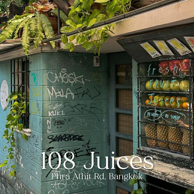 Bangkok trip - The coolest fruit juice shop