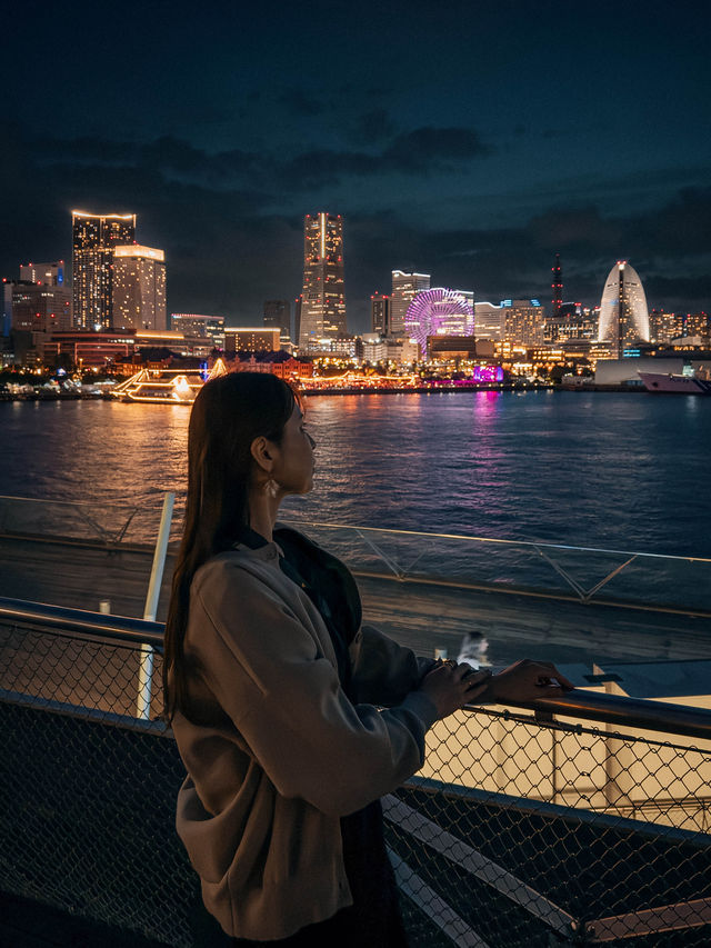 【横浜】個人的にみなとみらいの夜景が1番綺麗に見えると思うスポット！