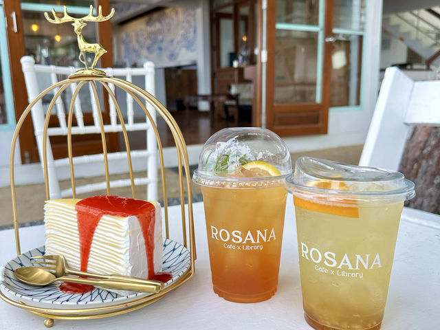 ☕️ Rosana Cafe x Library🌴