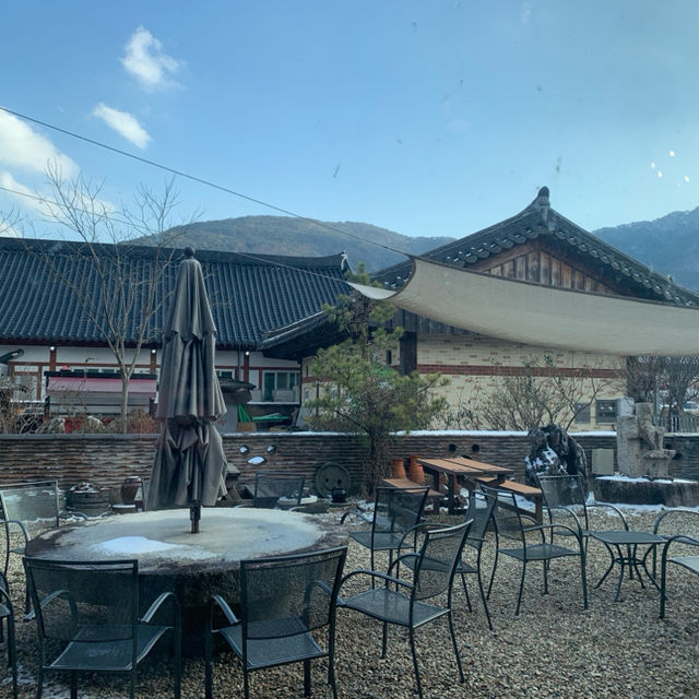 🌿 산청 동의보감촌 한옥카페, 고요한 공간 속 향기로운 커피 ☕️ 