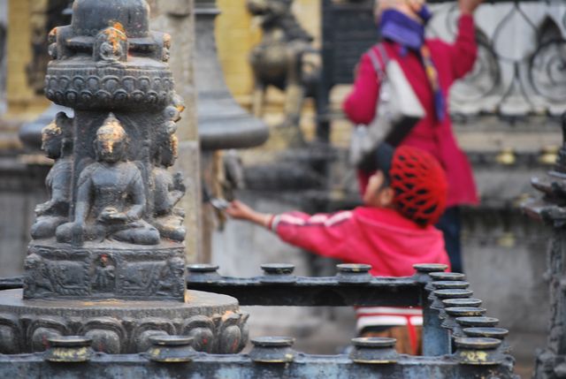 Namaste, Swayambhunath Stupa