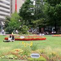 在札幌大通公園享受四季變換的活動