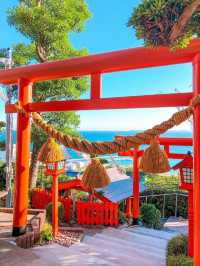 【愛知】海を望む展望鳥居がある神社