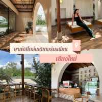 🏖️คาเฟ่ฟีลทะเล สไตล์เมดิเตอร์เรเนียน 