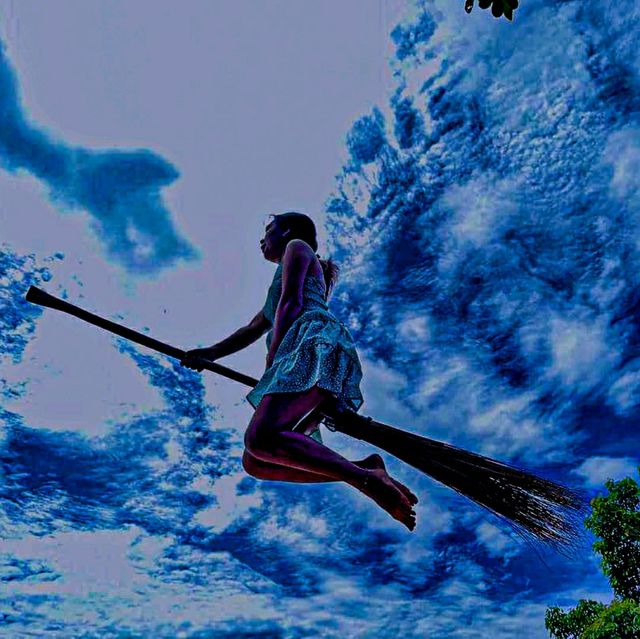 Get bewitched and fly up high!