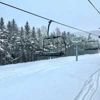 比羅夫滑雪場：冰天雪地