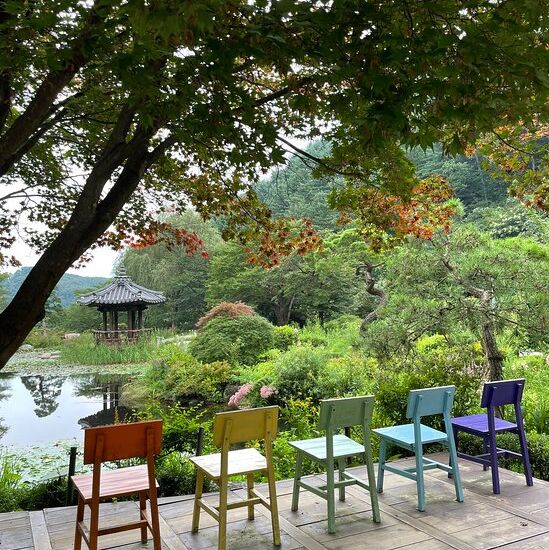 Theme Visit to the Garden of Morning Calm 🇰🇷