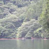 東京・奥多摩の『白丸湖』でSUP🏄‍♀️