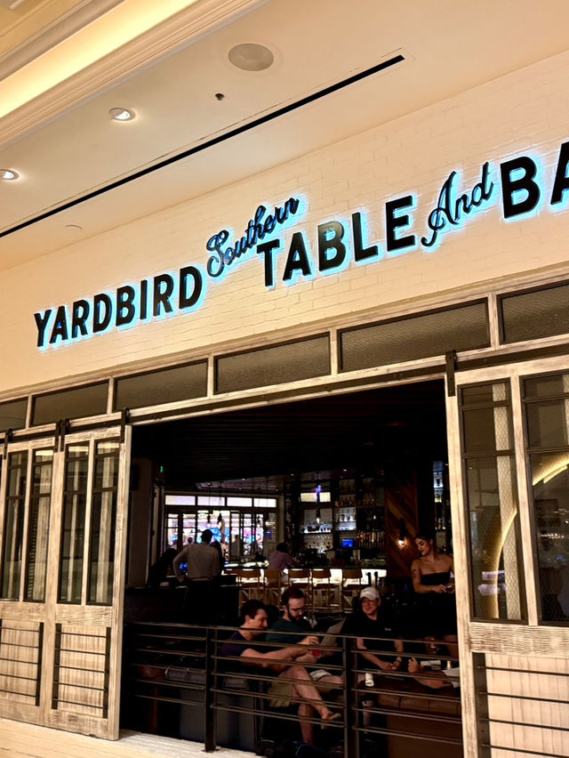 🇺🇸威尼斯人排名第一餐廳「Yardbird table bar」