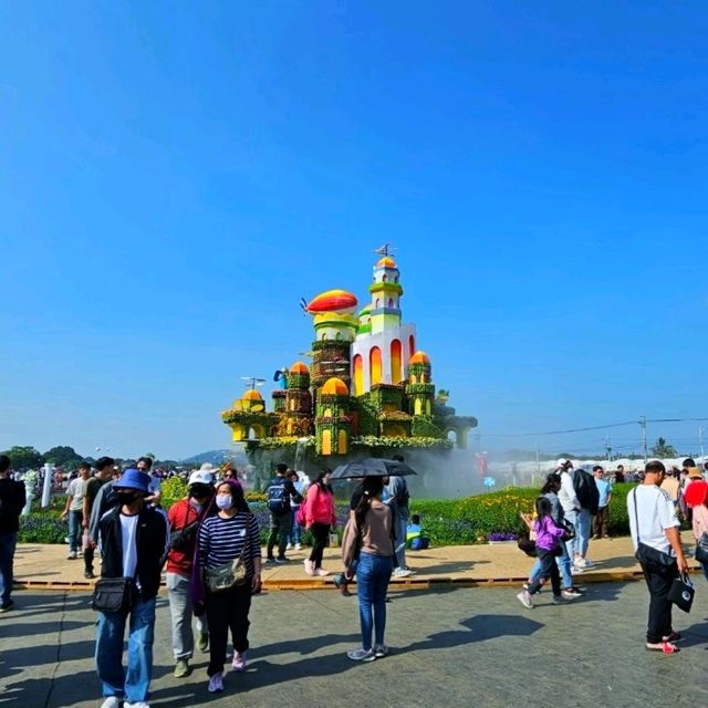 【臺中】花海節：主題不同，花卉的排列和設計也會隨之變化