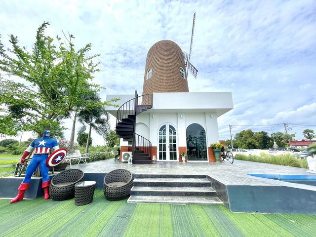 บ้านกังหันคาเฟ่ จ.ฉะเชิงเทรา