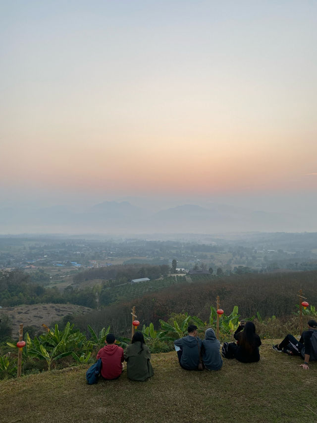 จุดชมวิวหยุนไหล | จ.แม่ฮ่องสอน ⛰️☀️🌳🏮