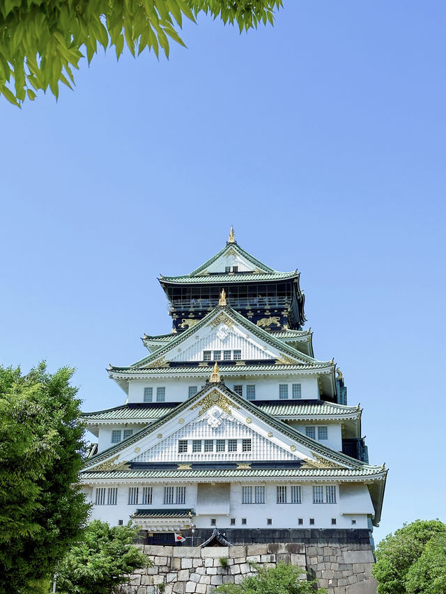 ✈️日本大阪參觀三大名城之一大阪城🤎