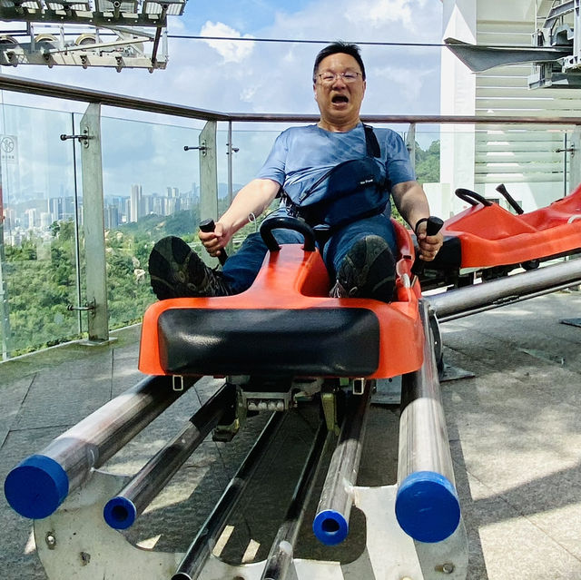 珠海ㅣ景山索道飛車ㅣ2 分鐘衝頂