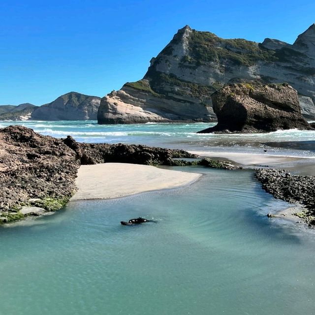 Wharariki Beach