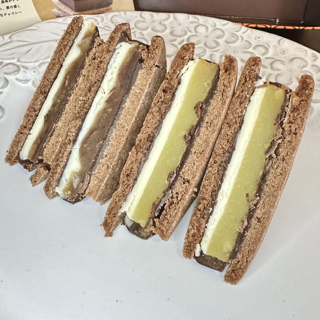 【信州観光】秋の味覚サンドされたチョコクッキー🍪