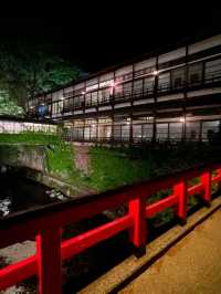 【千と千尋の神隠し】のモデル宿  四季折々、昼夜の美しい表情