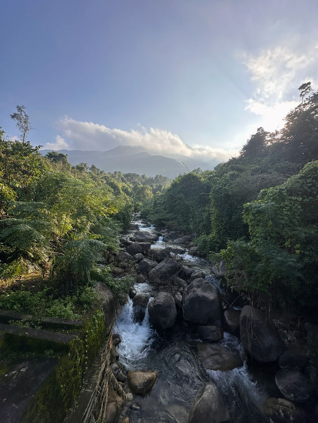 Absolutely scenic road nearby Danang 