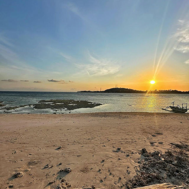 Sunset Serenity on Gili Meno