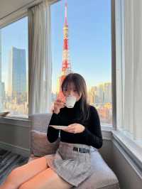 打開窗簾就能看見東京鐵塔的酒店😍🗼