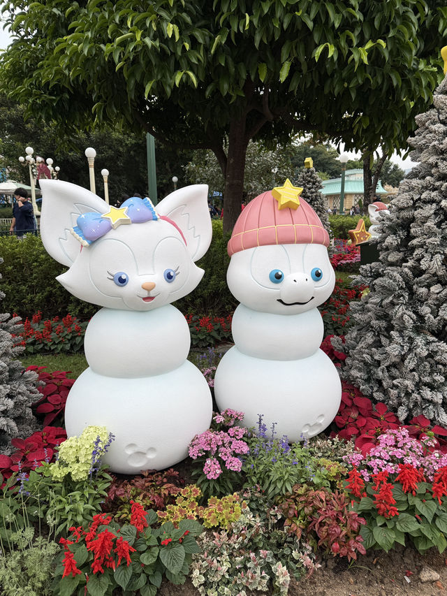 香港迪士尼樂園🫶🏻每年聖誕🎄必到😬超夢幻打卡裝飾🥰少女心大爆發