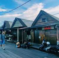 馬來西亞檳城喬治城著名標誌性景點:姓周橋Chew Jetty，拍照📸打卡好去處