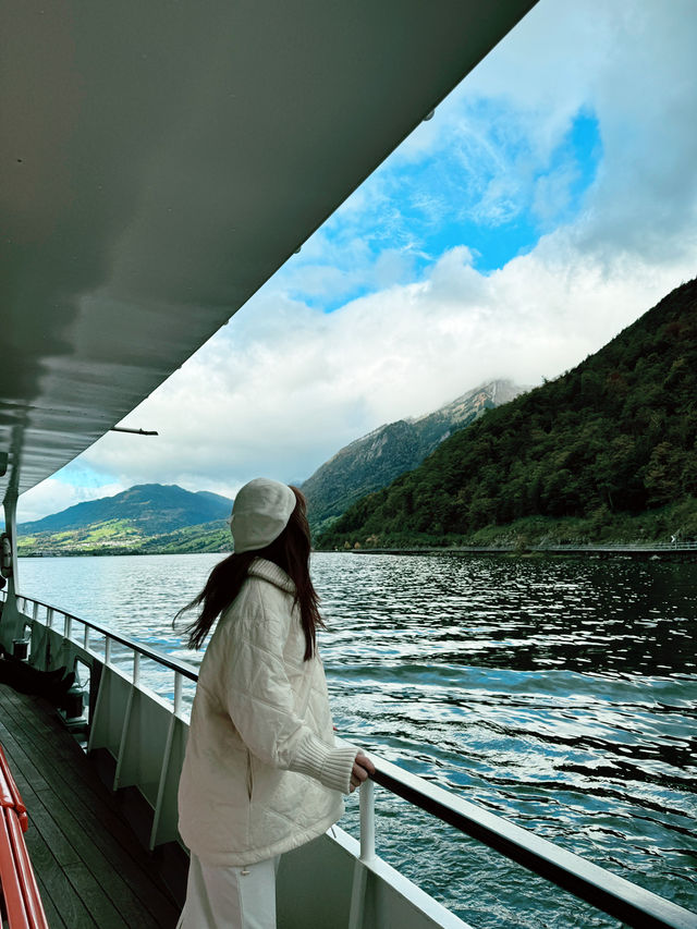 🇨🇭瑞士| 黃金環遊—蒸汽船遊琉森湖🚢