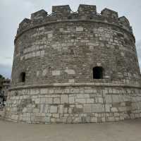 An ancient fort by the beach 