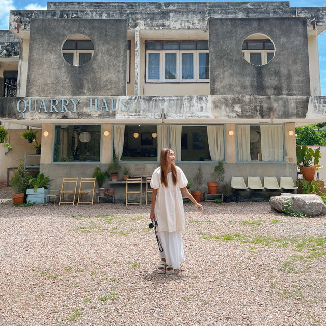คาเฟ่สวยที่ราชบุรี Quarry haus