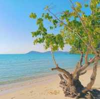 泰國沙美島非常漂亮的海灘景點:Ao prao beach，適合拍照📸打卡游泳