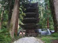 Hagurosan Shrine - Five Story Pagoda