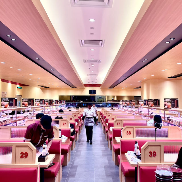 Getting spoilt for choice at the new Sushiro Malaysia, Suria KLCC