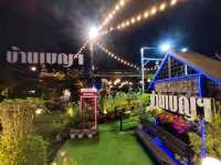 ทานอาหาร ริมน้ำบางปะกง ฟังดนตรีสด ชมวิวพระอุโบสถ