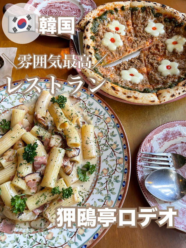【韓国📍狎鴎亭ロデオ】⛲️味良し◎映え良し◎オススメのお店🍽️ 